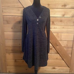 Charcoal Tunic with Hidden Pockets